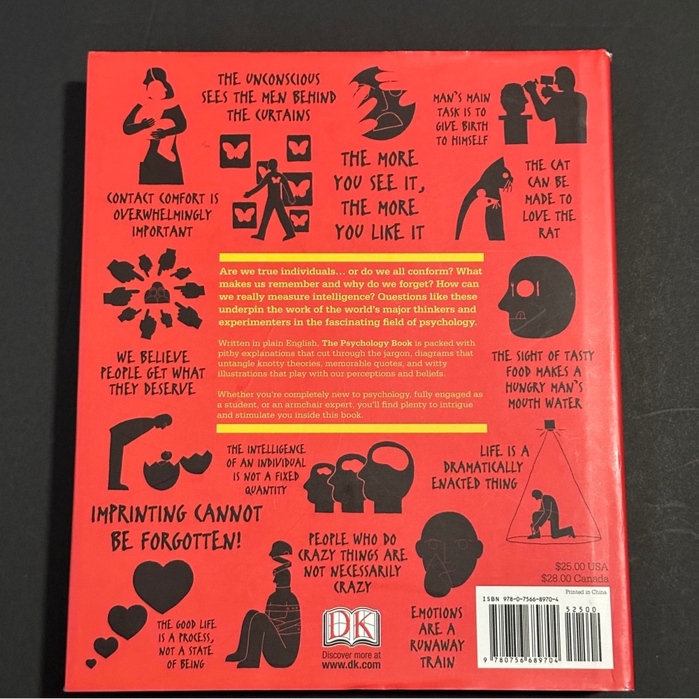 The Psychology Book - Big Ideas Simply Explained by DK | Psychology | HB - Picture 2 of 16